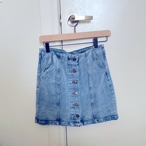Jean Mini Skirt